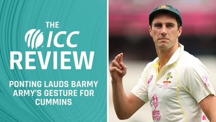 Ricky Ponting praises Barmy Army's gesture for Pat Cummins | ICC Review