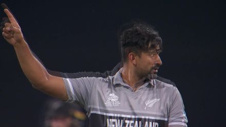 Wicket - Moeen Ali - England v New-Zealand ICC T20WC 2022