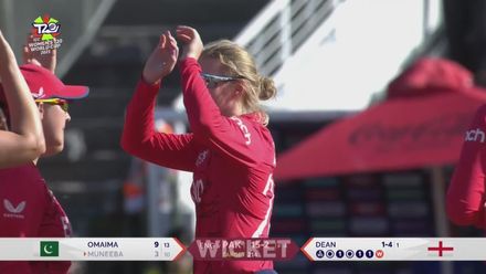 Muneeba Ali Siddiqui - Wicket - England vs Pakistan