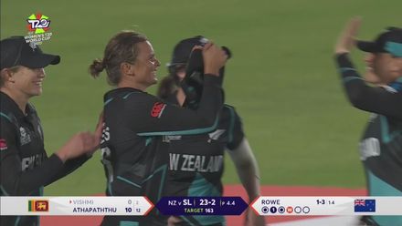 Vishmi Gunarathne - Wicket - New Zealand vs Sri Lanka