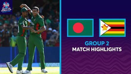 Bangladesh edge Zimbabwe in dramatic thriller | Match Highlights | T20WC 2022
