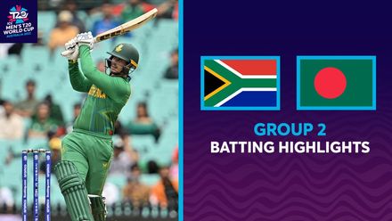 In-form Quinton de Kock cruises to a skilful half-century | Batting Highlights | T20WC 2022
