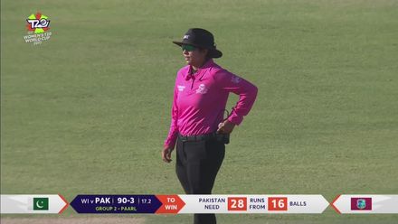 Bismah Maroof - Wicket - Pakistan vs West Indies