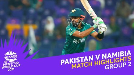 Match Highlights: Pakistan v Namibia