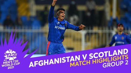 Match Highlights: Afghanistan v Scotland