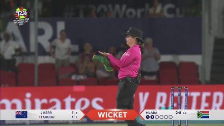 Wicket-Lea-Tahuhu-South-Africa-Women v New-Zealand-Women ICC T20WC 2023