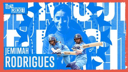 Jemimah Rodrigues | Extraordinary India talent | 100% Cricket