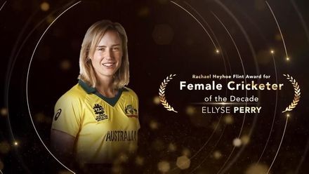 Rachael Heyhoe Flint Award for ICC Female Cricketer of the Decade: Ellyse Perry