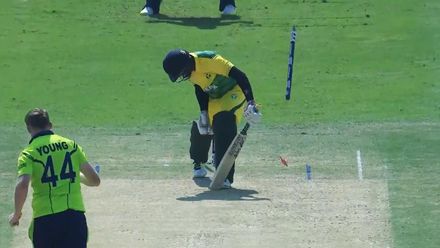 The best of T20WCQ: Bowled 'im! 