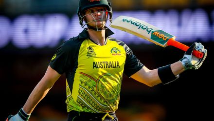 Wicket - Steve Smith - Australia v India ICC T20WC 2022