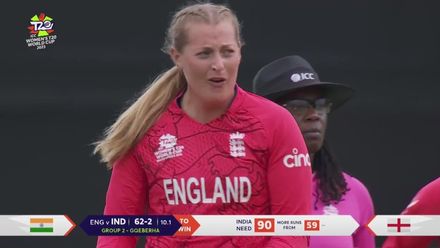 Wicket-Harmanpreet-Kaur-England-Women v India-Women ICC T20WC 2023