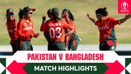 M12 Match Highlights: Pakistan v Bangladesh