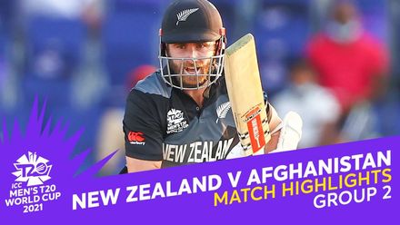 Match Highlights: New Zealand v Afghanistan