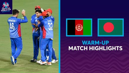 Afghanistan dazzle against disappointing Bangladesh | Match Highlights | T20WC 2022 Warm-Up