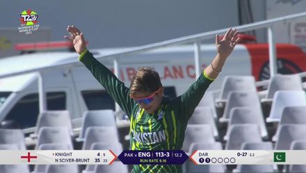 Heather Knight - Wicket - England vs Pakistan