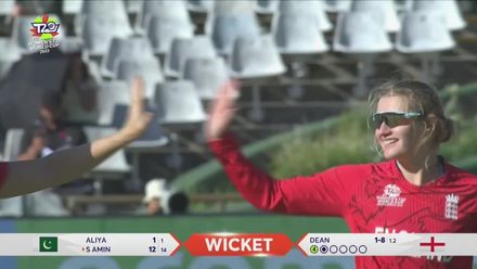 Sidra Amin - Wicket - England vs Pakistan