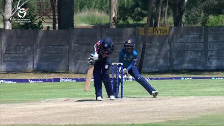 Wicket - Laasaya-Mullapudi - Sri Lanka U19s Women v USA U19s Women ICC U19W T20WC 2023