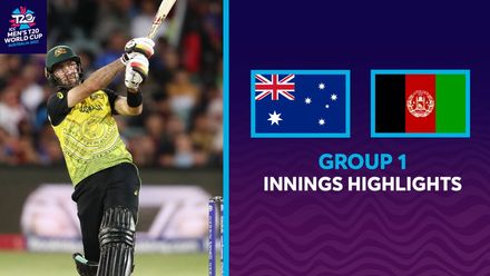 Late Afghanistan fightback prolong Australia's nerves | Innings Highlights | T20WC 2022