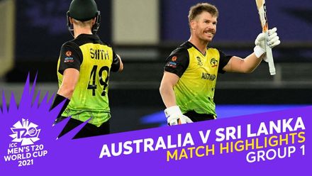 Match Highlights: Australia v Sri Lanka