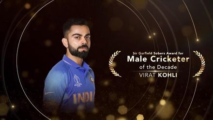 Sir Garfield Sobers Award for ICC Male Cricketer of the Decade: Virat Kohli