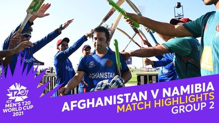 Match Highlights: Afghanistan v Namibia