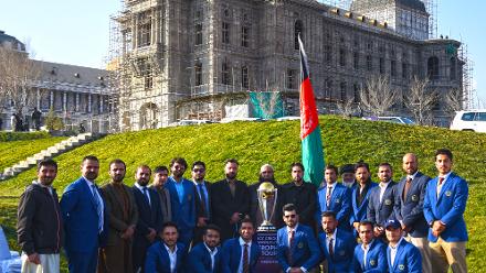 ICC CWC Trophy Tour driven by Nissan reaches Afghanistan