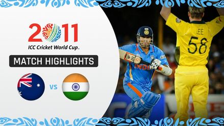 CWC11: QF2 India end Australia's reign as world champions