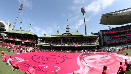 It's all pink and rosy at the SCG!