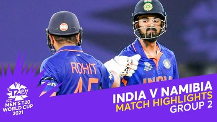 Match Highlights: India v Namibia