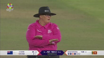 Amelia Kerr - Wicket - New Zealand vs Sri Lanka