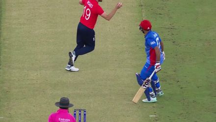 Wicket - Mujeeb-Ur Rahman - England v Afghanistan ICC T20WC 2022