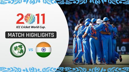CWC11: M22 Spirited Ireland force India to fight for victory