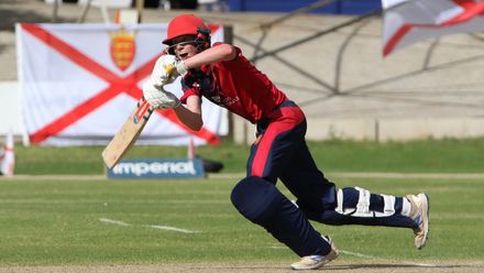 Josh Lawrenson impresses with a fifty for Jersey at the Cricket World Cup 2023 Qualifier Play-off