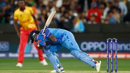 Dynamic Suryakumar finishes India innings with aplomb | T20WC 2022