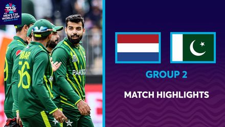 Supreme Pakistan ease past Netherlands | Match Highlights | T20WC 2022