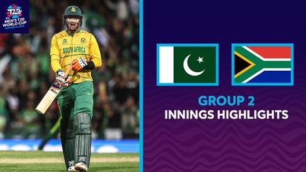 South Africa crumble against Pakistan | Innings Highlights | T20WC 2022