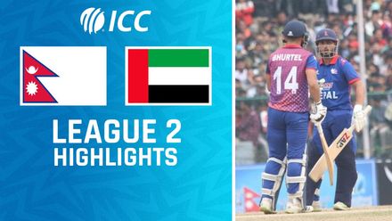 Nepal prevail against UAE to seal CWC Qualifier berth | Match Highlights