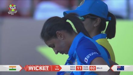 Radha Yadav - Wicket - Australia vs India