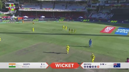 Richa Ghosh - Wicket - Australia vs India