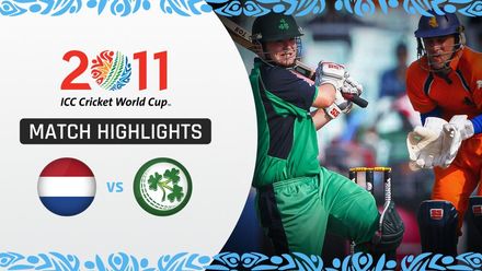 CWC11: M37 Ireland trump Netherlands thanks to Stirling ton