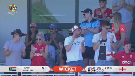Nadine de Klerk - Wicket - England vs South Africa