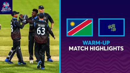 Close contest in final warm-up for Namibia and Ireland | Match Highlights | T20WC 2022 Wamp-Up