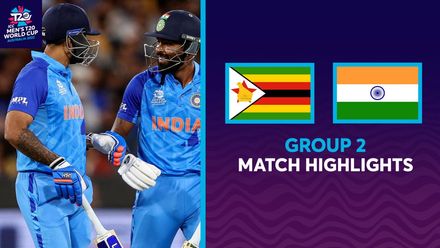 India see off Zimbabwe to seal top spot in Group 2 | Match Highlights | T20WC 2022
