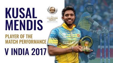 Kusal Mendis 89 helps Sri Lanka score big Champions Trophy win over India