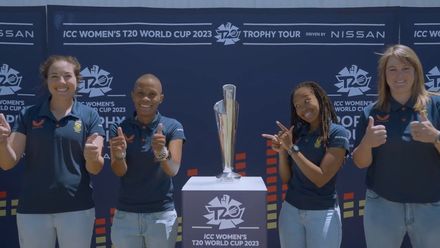 A day out with the stars | ICC Women’s T20 World Cup Trophy Tour 2023