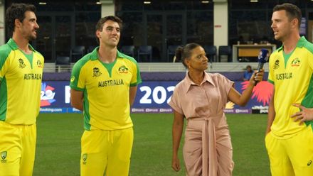 Australian fast bowlers on their T20 World Cup win