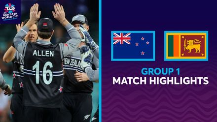 Phillips, Boult star as New Zealand ease past Sri Lanka | Match Highlights | T20WC 2022