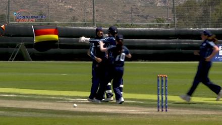 ICC Women's T20 World Cup Europe Qualifier: Sco v Ger - Abtaha Maqsood's 3/9