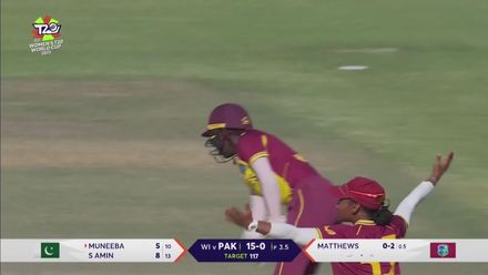 Muneeba Ali Siddiqui - Wicket - Pakistan vs West Indies