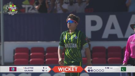 Shabika Gajnabi - Wicket - Pakistan vs West Indies